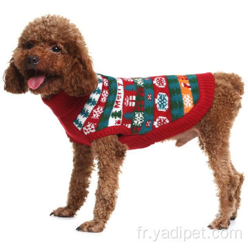 Pull de Noël pour chien Pulls pour animaux de compagnie